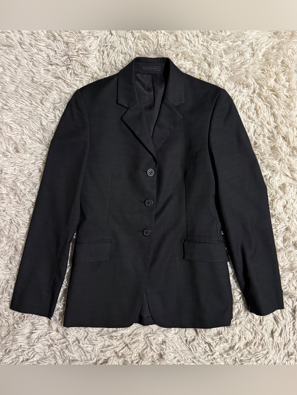 Child’s 16R Black RJ Classics Nora Grey Label Horseback Riding Show Coat